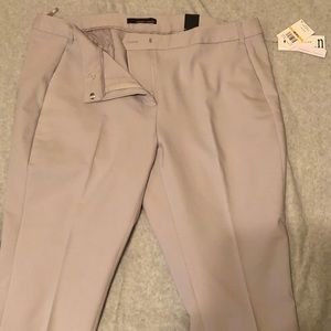 Khaki slacks by Amanda & Chelsea. Brand new